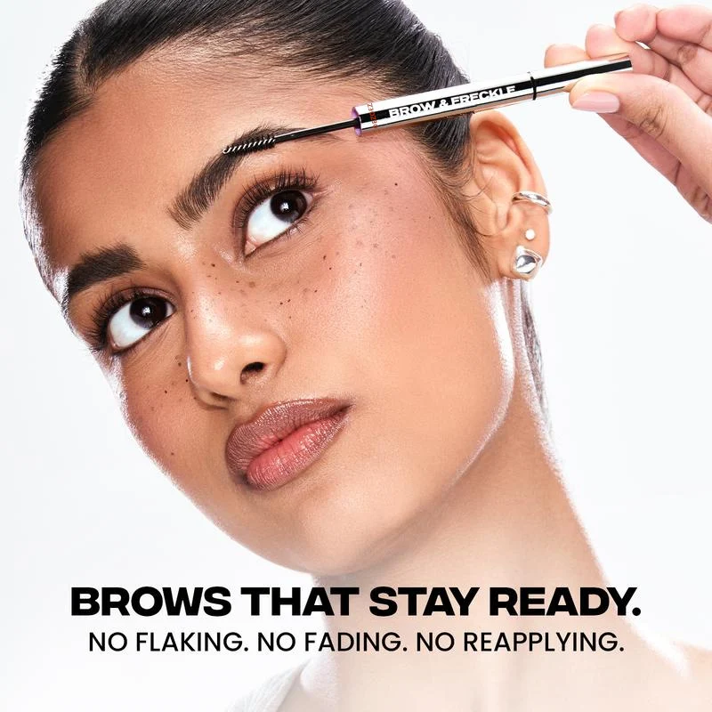 2-in-1 Eyebrow Cream & Freckle Pen Waterproof Smudge-Proof Long Lasting 4 2 in 1 eyebrow cream freckle pen waterproof spu955761017219 desc 4