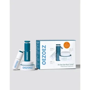 30-Day Eye Boot Camp AM PM Serum Cream Set Brighten Firm Reduce Wrinkles