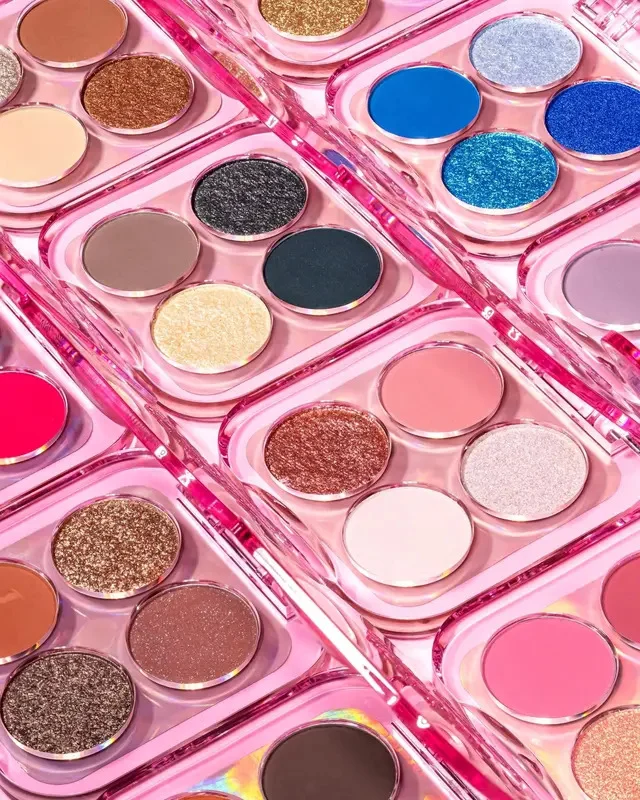 4-Color Eyeshadow Palette Pearlescent Glitter High Pigment Shimmer Eye Makeup 5 4 color eyeshadow palette glitter spu988603634004 desc 5