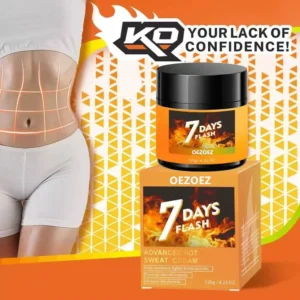 7 Day Body Cream 120g Moisturizing Tightening Soothing Advanced Hot Sweat Cream
