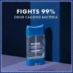 Antiperspirant Deodorant Men Clear Gel 3.8oz Long-Lasting Odor & Sweat Protection