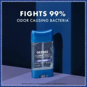 Antiperspirant Deodorant Men Clear Gel 3.8oz Long-Lasting Odor & Sweat Protection