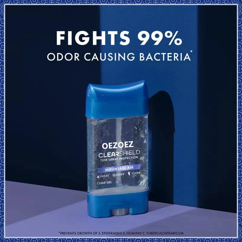 Antiperspirant Deodorant Men Clear Gel 3.8oz Long-Lasting Odor & Sweat Protection 4 antiperspirant deodorant men clear gel 3 8oz spu961139485858 desc 4