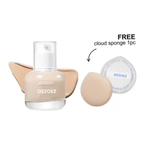 BB Cream Full Coverage Foundation, Hydrating Oil Control Blur Pores, Natural Finish All Day Wear