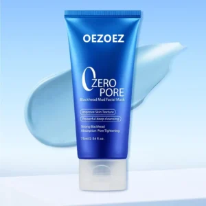 Blackhead Mud Mask Pore Cleansing & Detoxifying Facial Clay with AHA BHA PHA 75ml