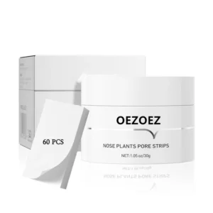 Blackhead Remover Nose Pore Strips 60 PCS, Peel-Off Deep Cleansing for Clogged Pores