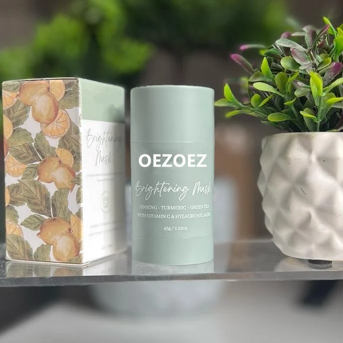 Brightening Facial Essence Stick Long-Lasting Moisturizing with Vitamin C & Hyaluronic Acid 45g 1 brightening facial essence stick spu917073408974 desc 1