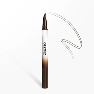 Eyebrow Pencil Dual-Ended Liquid Brow Pen & Fiber Gel for Effortless Definition