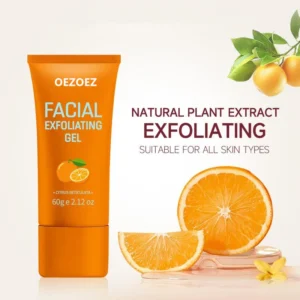 Exfoliating Cleansing Gel Deeply Cleanse Pores & Blackheads Brighten Skin