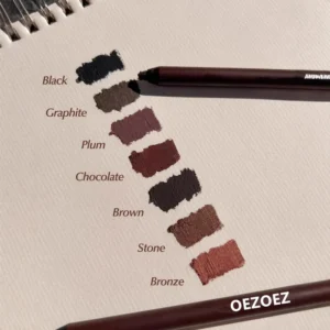 Eyeliner Pencil Sharpenable Waterproof Long-Lasting Eyeliner for Defined Eyes