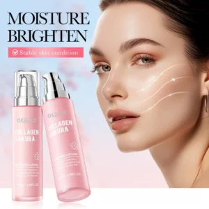Facial Moisturizing Lotion with Sakura & Collagen - Brightening & Long-Lasting Hydration 100ml