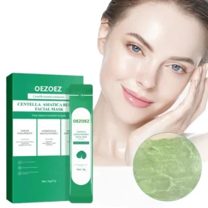 Foam Mask Deep Cleansing Pore Minimizing Blackhead Removal Brightening Centella Asiatica Bubble Facial Mask