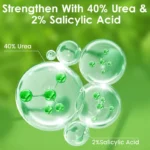 Foot Cream 40% Urea & 2% Salicylic Acid for Cracked Heels & Dry Feet