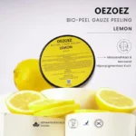 Lemon Exfoliating Pads Gentle Peel Glow Brightening Facial Treatment