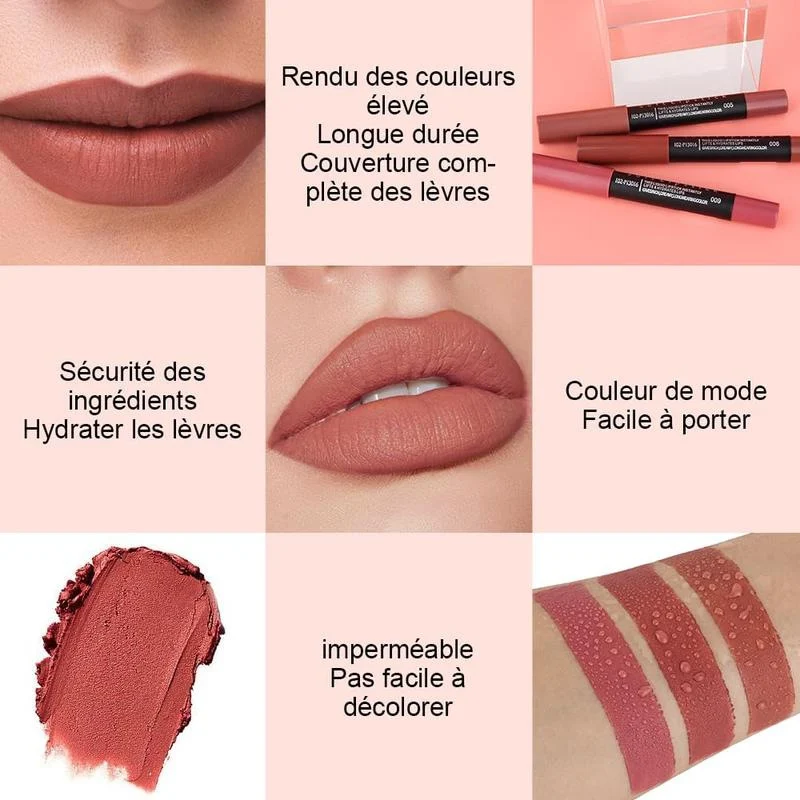 lip liner lipstick set matte long lasting spu942392966872 desc 2