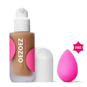 Liquid Foundation Long-Wear Matte Full Coverage Foundation Pore Blurring Hydrating Non-Comedogenic