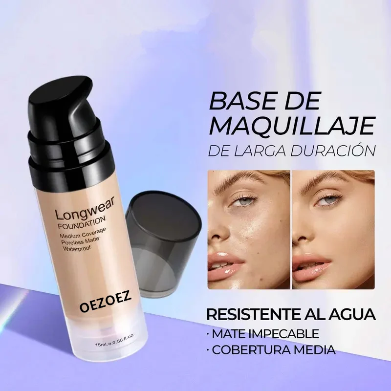 longwear waterproof foundation lightweight full coverage matte spu938633905578 desc 2