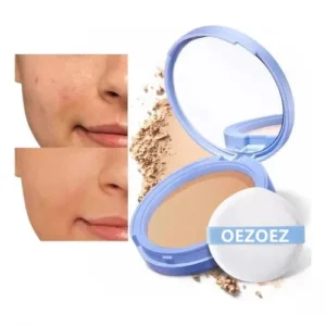 Matte Pressed Powder Dual-Use Wet & Dry Long-Lasting Waterproof Makeup Setting Compact