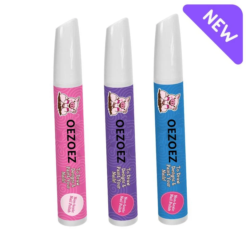 Nail Art Drawing Markers Fast-Drying Non-Toxic Paint Pens for Nail Designs 1 nail art drawing markers fast drying non toxic paint pens spu909395661013 desc 1