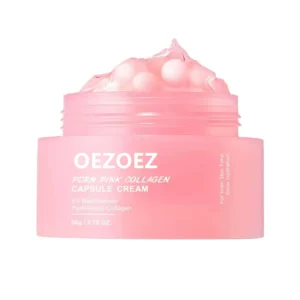 PDRN Pink Collagen Capsule Cream 50g Hydrating Facial Moisturizer with 5% Niacinamide