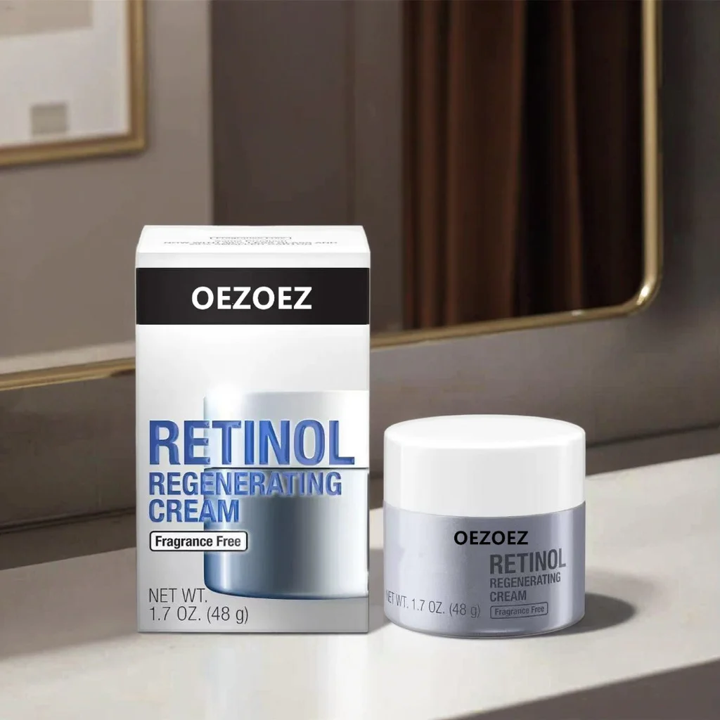 Retinol Cream for Wrinkles & Dark Spots, Anti-Aging Moisturizer with Hyaluronic Acid, 1.7 Oz 2 retinol cream anti aging moisturizer spu897379015667 desc 2