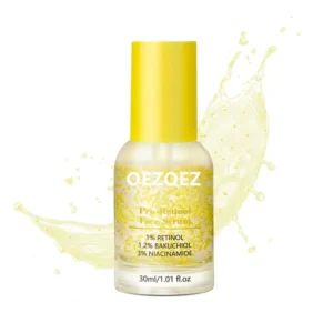 Retinol Face Serum 1% Retinol 1.2% Bakuchiol 3% Niacinamide Anti-Aging Moisturizing