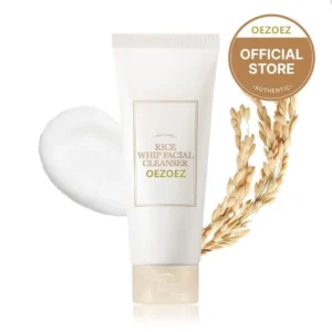 Rice Whip Facial Cleanser Gentle Deep Cleansing Moisturizing Exfoliating Softening Skin