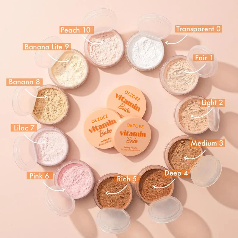 Setting Powder Long-lasting Oil Control Waterproof Pore Blurring Face Powder 4 setting powder oil control talc free spu910212588854 desc 4