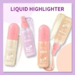 Shimmer Spray Liquid Highlighter Makeup Setting Spray Waterproof Long-Lasting Glitter