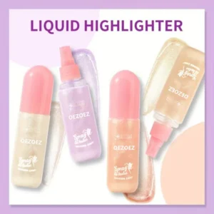 Shimmer Spray Liquid Highlighter Makeup Setting Spray Waterproof Long-Lasting Glitter