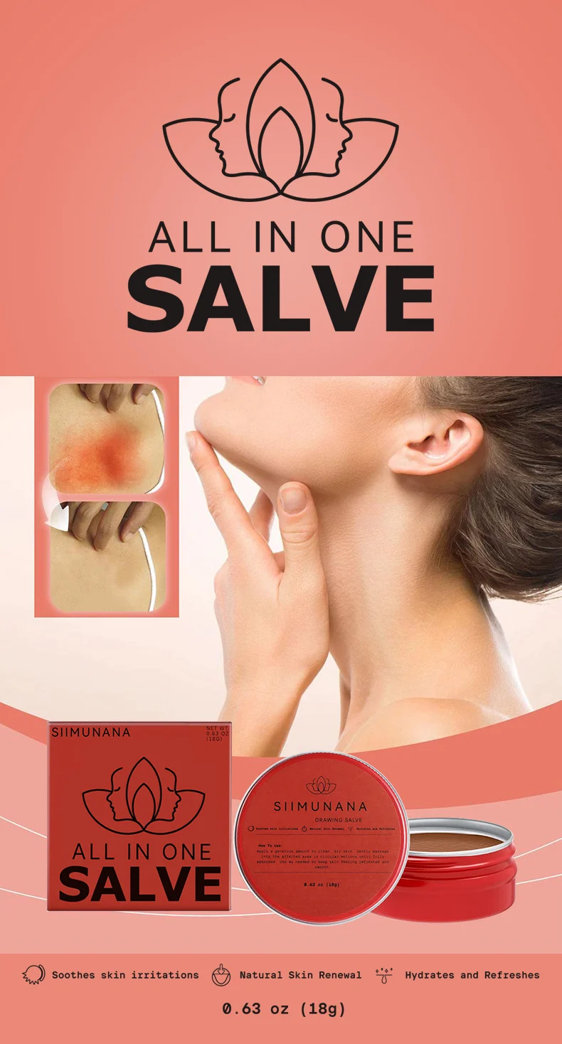 SIIMUNANA Drawing Salve All-in-One Soothing Ointment for Quick Relief from Insect Bites & Skin Irritation 1 siimunana drawing salve all in one soothing ointment spu875133673185 desc 1