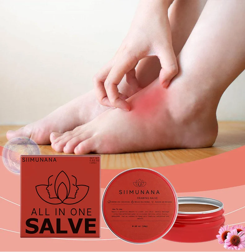 SIIMUNANA Drawing Salve All-in-One Soothing Ointment for Quick Relief from Insect Bites & Skin Irritation 4 siimunana drawing salve all in one soothing ointment spu875133673185 desc 4