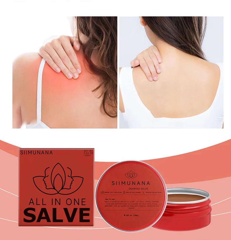 SIIMUNANA Drawing Salve All-in-One Soothing Ointment for Quick Relief from Insect Bites & Skin Irritation 5 siimunana drawing salve all in one soothing ointment spu875133673185 desc 5