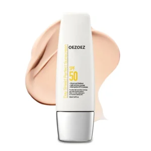 SPF 50 Sunscreen Lightweight Dewy Finish No White Cast Waterproof