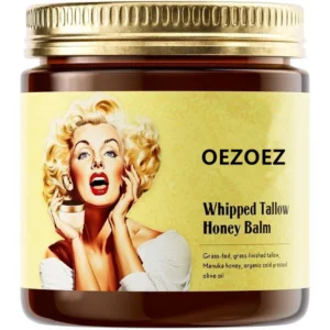 Tallow Honey Balm Body Cream Soothing Organic Moisturizer 180g