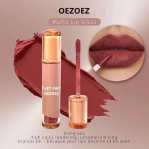 Velvet Matte Lip Glaze Long-lasting High Pigment Moisturizing Liquid Lipstick