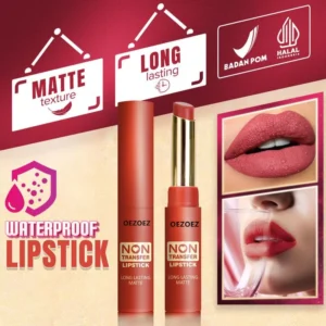 Velvet Matte Lipstick Long Lasting Waterproof Non Transfer Moisturizing Lip Color