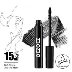 Waterproof Mascara Long-Lasting Curling Volumizing Smudge-Proof Lash Makeup